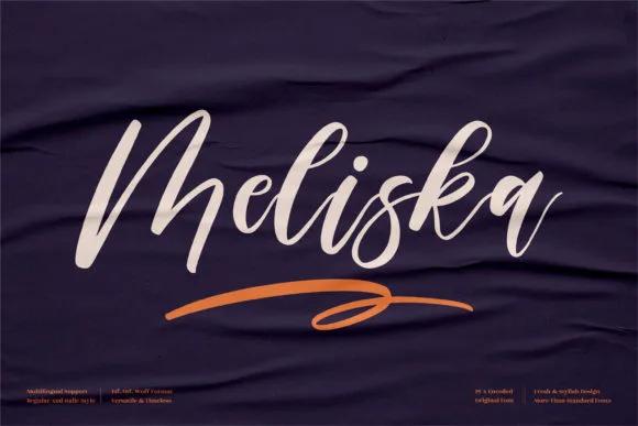 Maliska Font Maliska Font Poster 1