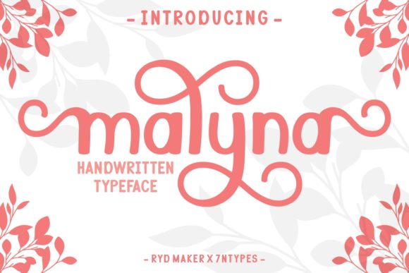 Malyna Font Poster 1