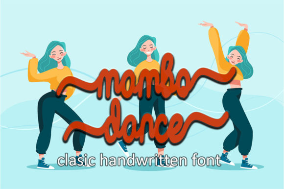 Mambo Dance Font Poster 1