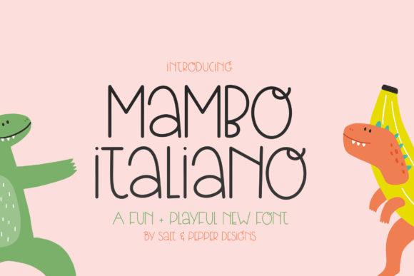 Mambo Italiano Font Poster 1