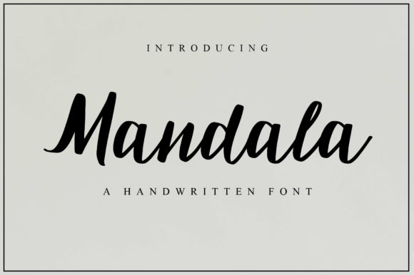 Mandala Font