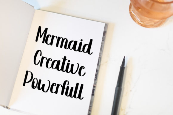Mandala in Autumn Font Poster 3