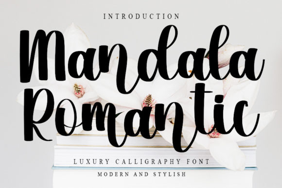 Mandala Romantic Font