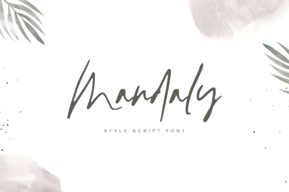 Mandaly Font Mandaly Font Poster 1