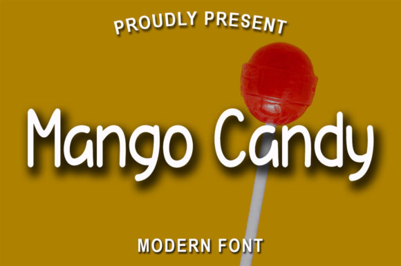 Mango Candy Font Poster 1