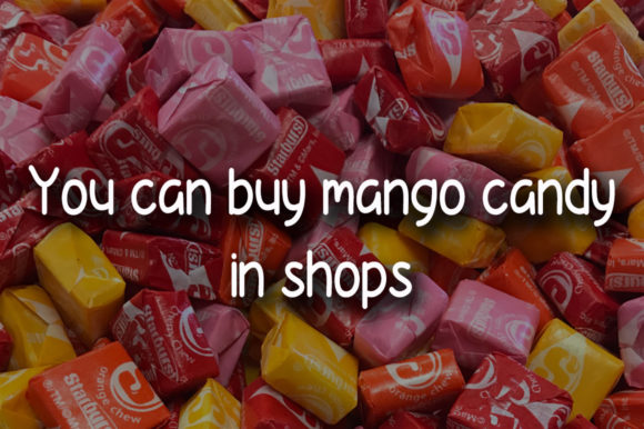 Mango Candy Font Poster 4