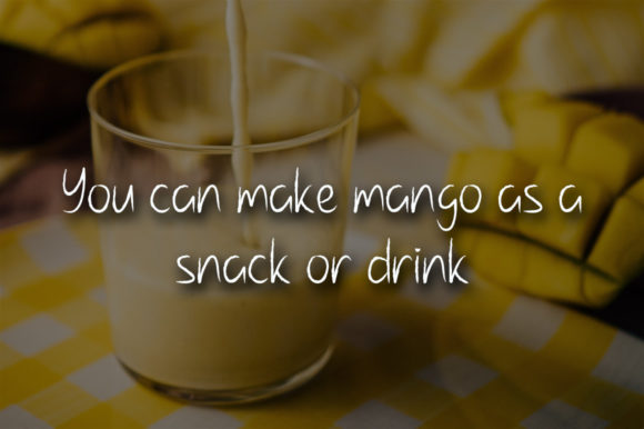 Mango Water Font Poster 3