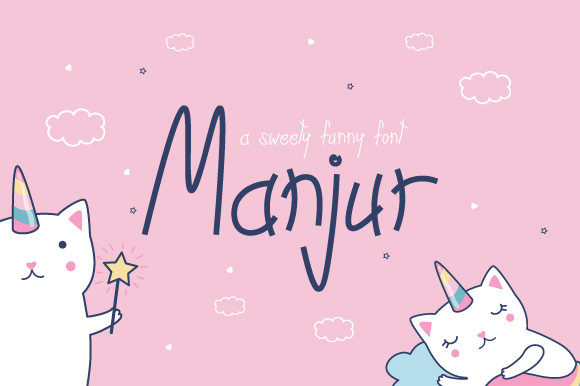 Manjur Font Poster 1