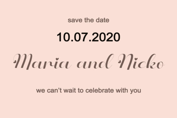 Manohara Font Poster 4