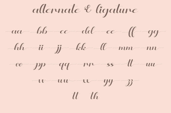 Manohara Font Poster 7
