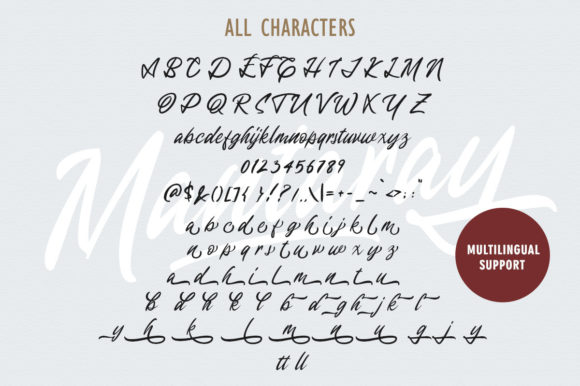 Mantaray Font Poster 8