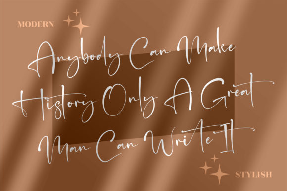 Mantilda Kristine Font Poster 11