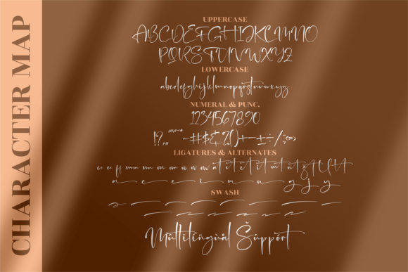 Mantilda Kristine Font Poster 13