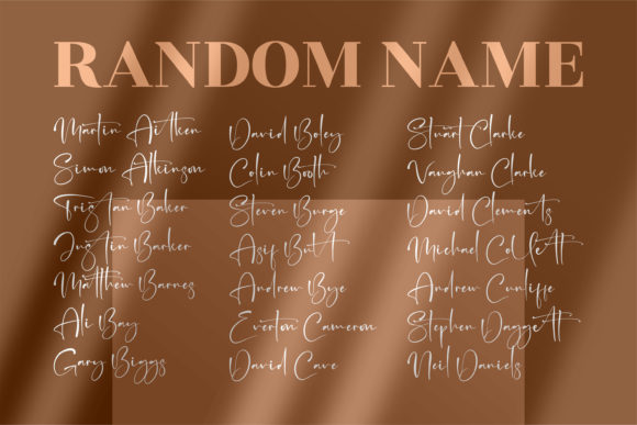 Mantilda Kristine Font Poster 4