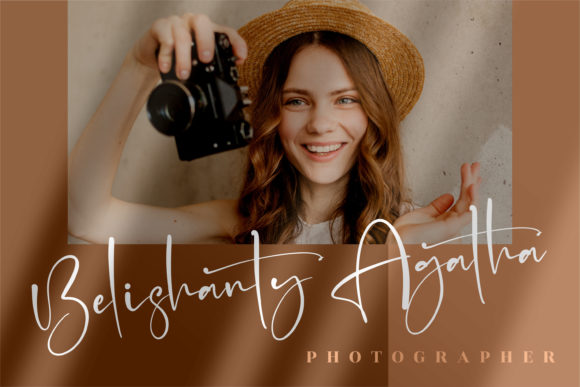Mantilda Kristine Font Poster 6