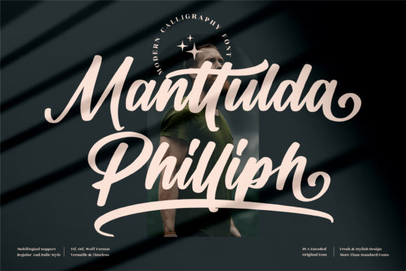 Manttulda Philliph Font Poster 1