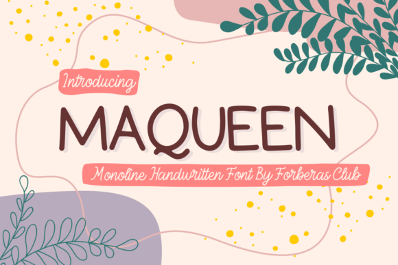 Maqueen Font Poster 1