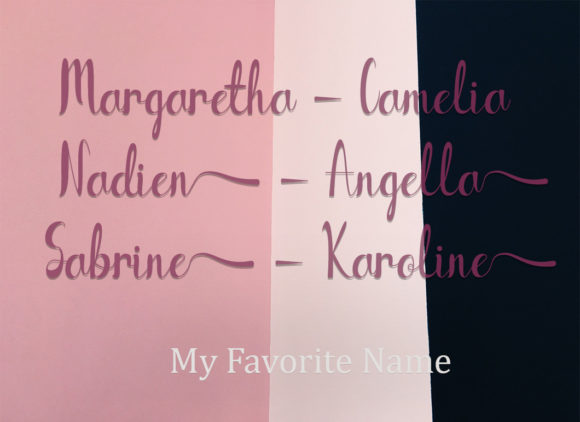 Marcella Marcello Font Poster 2