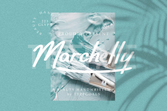 Marchelly Font Poster 1