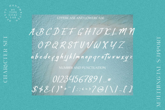 Marchelly Font Poster 8