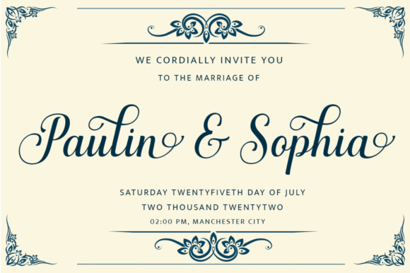 Marchila Font Poster 3