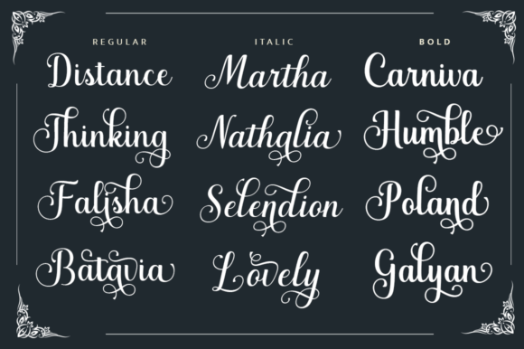 Marchila Font Poster 8