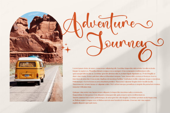 Marliana Alisha Font Poster 3
