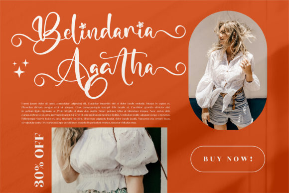 Marliana Alisha Font Poster 4