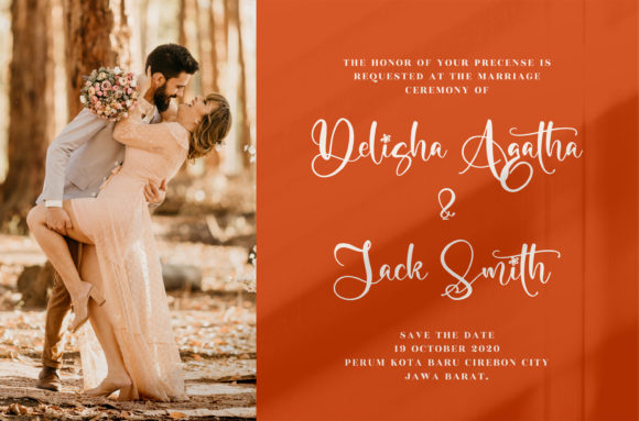 Marliana Alisha Font Poster 8
