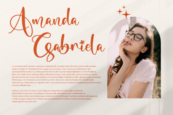 Marliana Alisha Font Poster 9