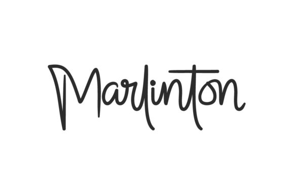 Marlinton Font Poster 1