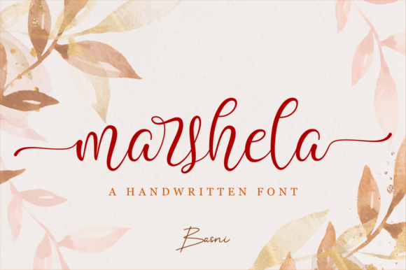 Marshela Font Poster 1