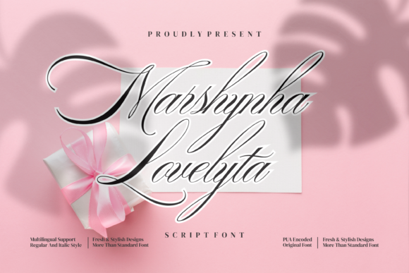 Marshynha Lovelytta Font Poster 1