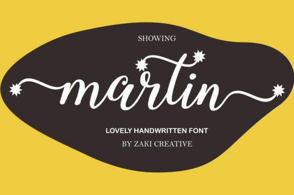 Martin Font Poster 1