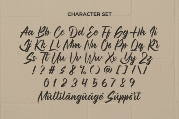 Marysville Font Poster 3