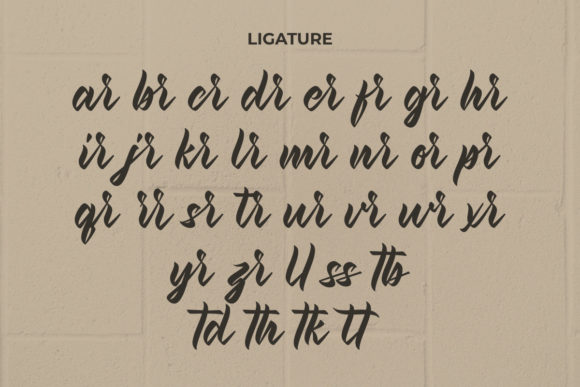 Marysville Font Poster 5