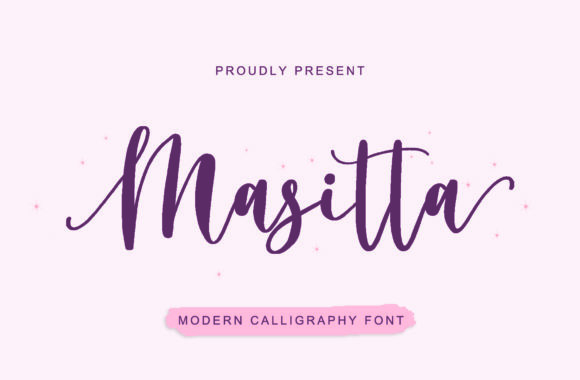 Masitta Font Poster 1