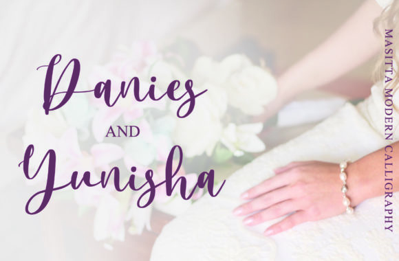 Masitta Font Poster 3