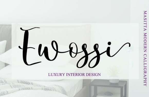 Masitta Font Poster 4
