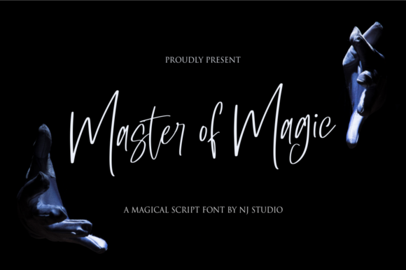 Master of Magic Font Poster 1