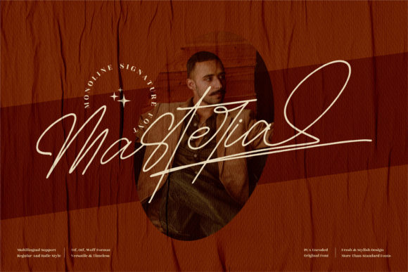 Masteria Font Poster 1