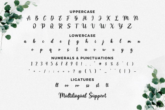 Matteny Angels Font Poster 6