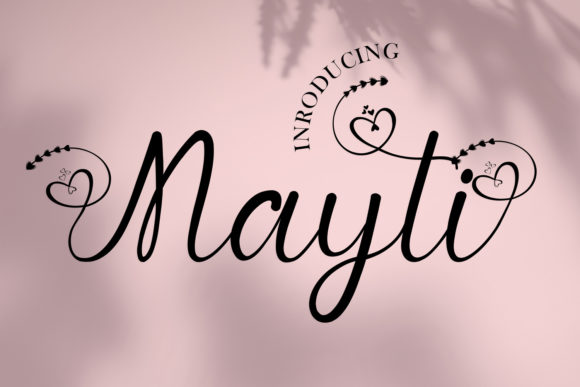 Mayti Font Poster 1