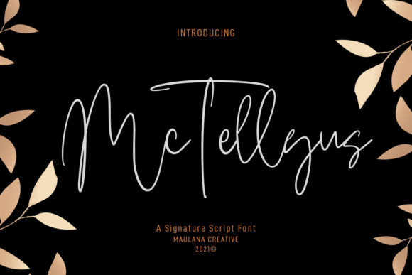 Mc Tellyus Font Poster 1