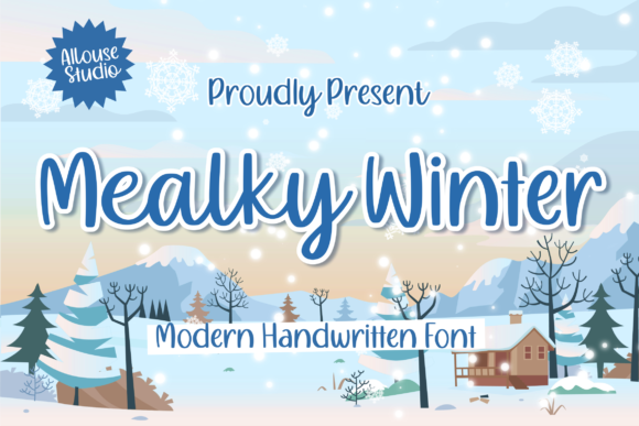 Mealky Winter Font