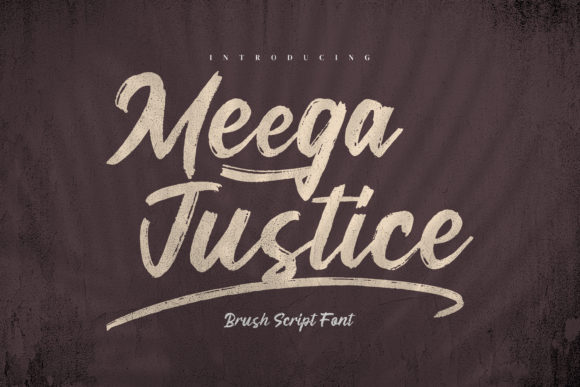 Meega Juctice Font Poster 1