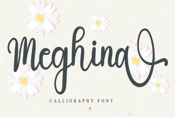 Meghina Font Poster 1