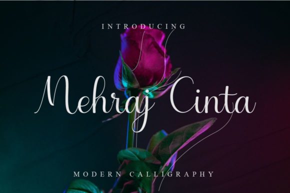 Mehraj Cinta Font Poster 1