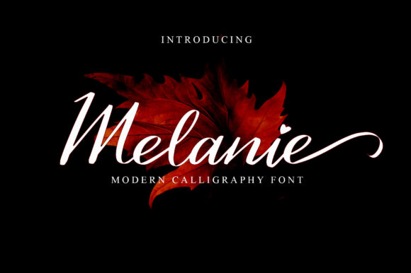 Melanie Font Poster 7