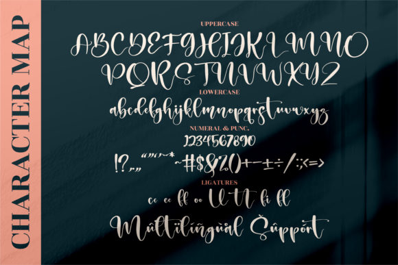 Melantic Beauty Font Poster 12